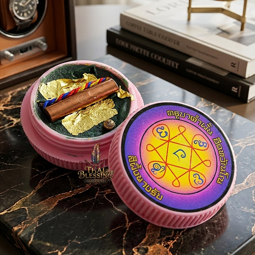 Sacred "Si Phueng Nang Rap" (Receiving-Lady Attraction Wax) r Supreme Maha Saneh, Unstoppable Commerce, and Effortless Attraction