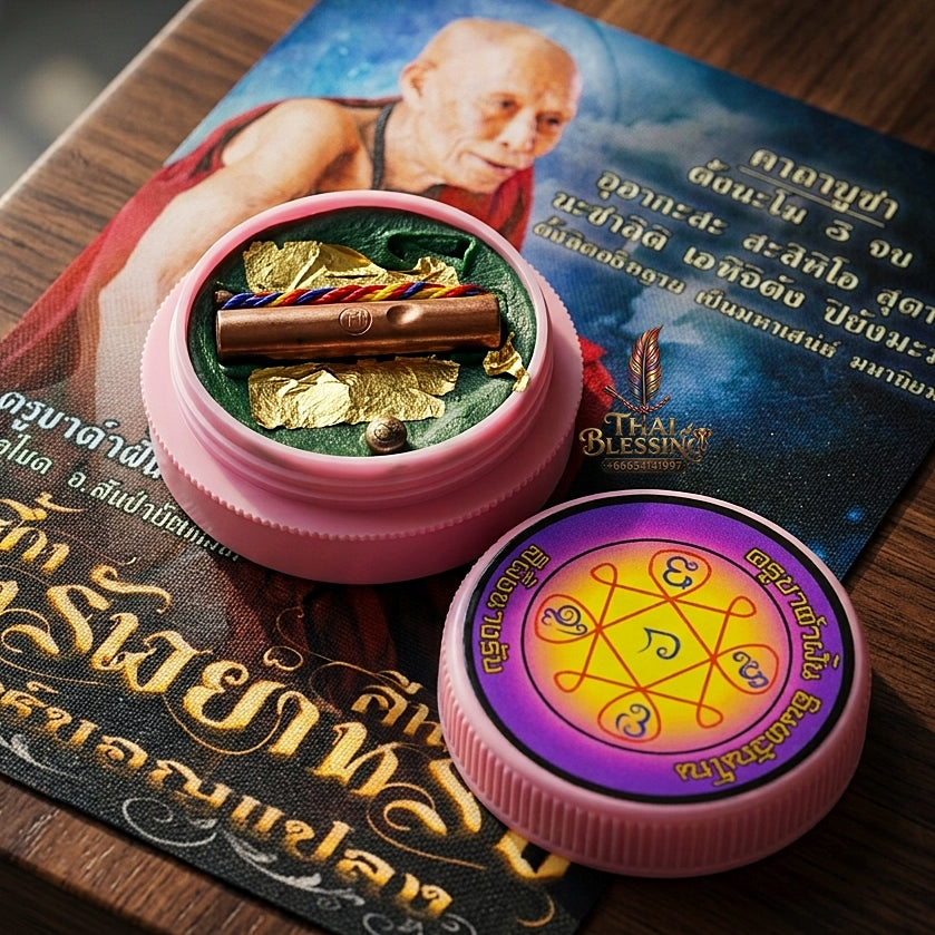 Sacred "Si Phueng Nang Rap" (Receiving-Lady Attraction Wax) r Supreme Maha Saneh, Unstoppable Commerce, and Effortless Attraction