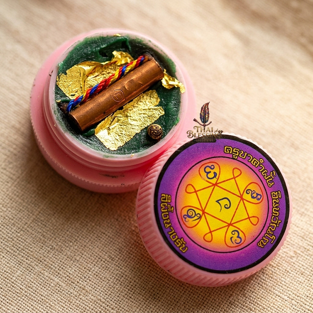 Sacred "Si Phueng Nang Rap" (Receiving-Lady Attraction Wax) r Supreme Maha Saneh, Unstoppable Commerce, and Effortless Attraction