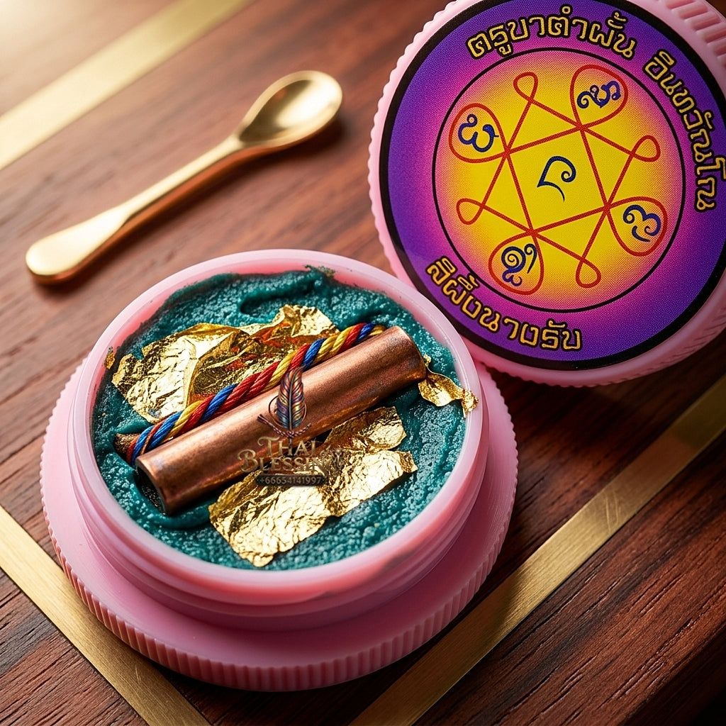 Sacred "Si Phueng Nang Rap" (Receiving-Lady Attraction Wax) r Supreme Maha Saneh, Unstoppable Commerce, and Effortless Attraction
