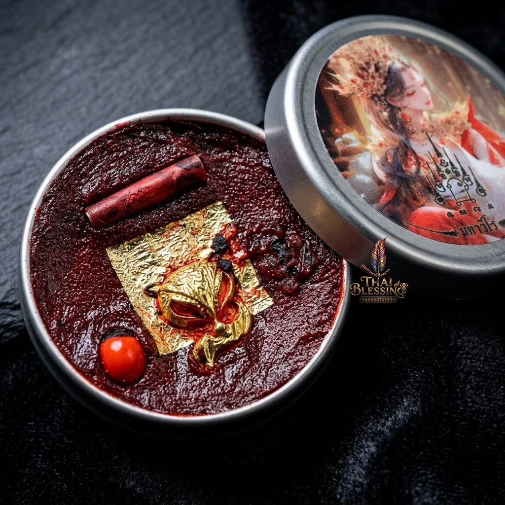 Sacred "Si Phueng Seneh Chan Chao Ying" (Princess Moon-Charm Attraction Wax)Supreme Personal Charm, Magnetic Popularity, and Captivating Romance