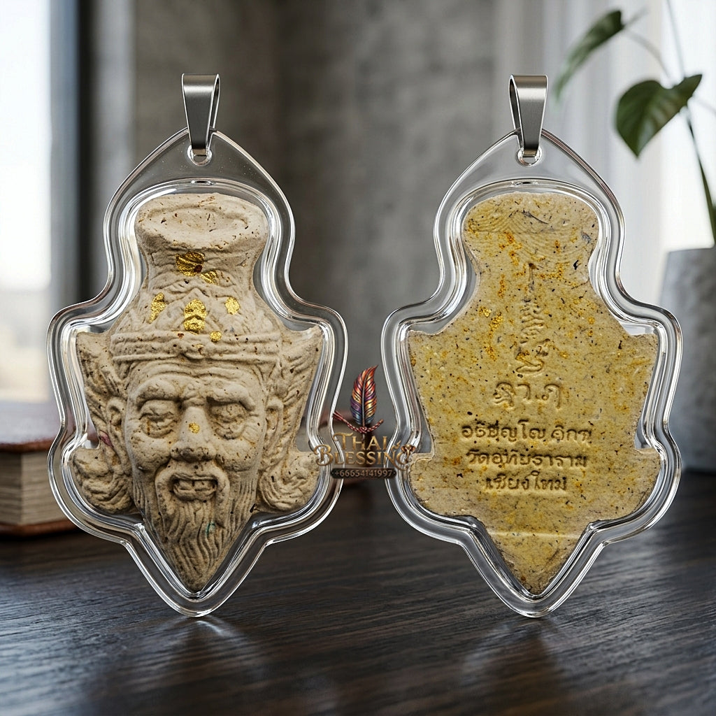 Sacred White Holy Herb "Sap Phaisarn" Supreme Wisdom, Extreme Wealth Magnetism, and Magnetic Charm