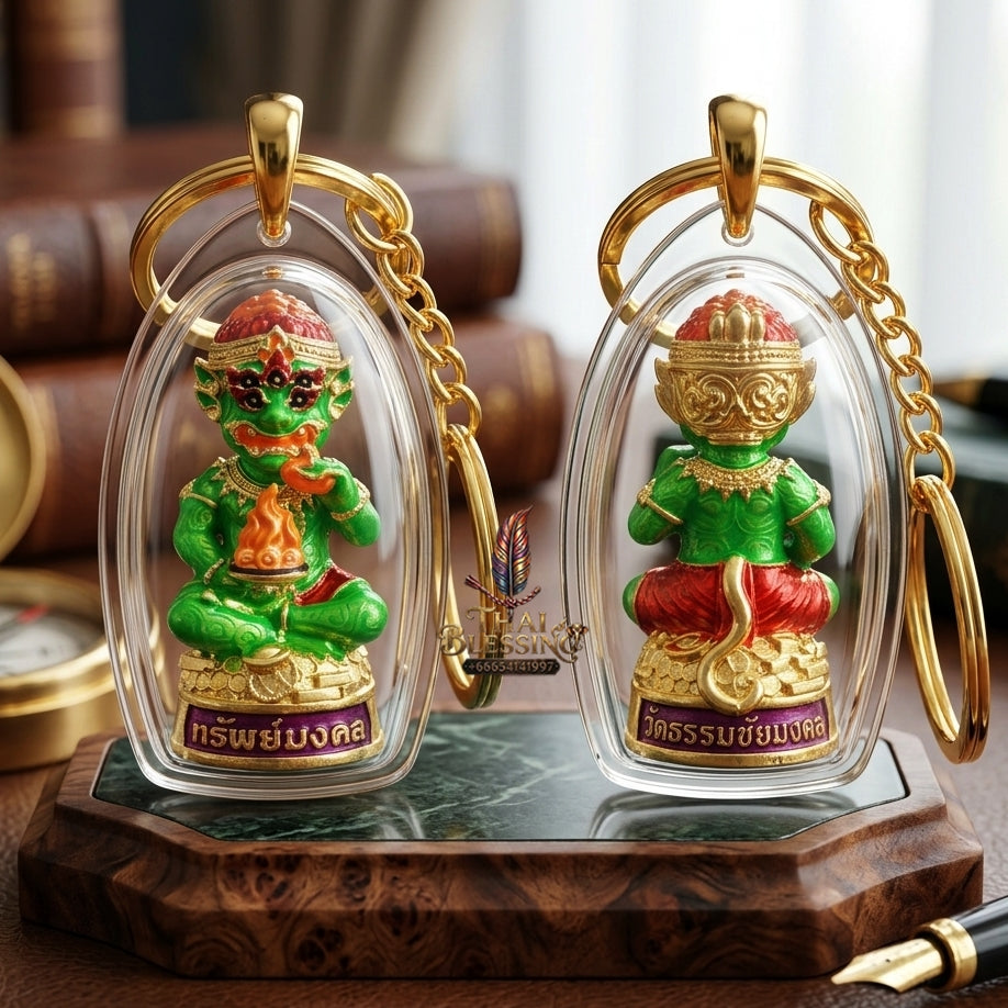 Sacred Si Hu Ha Ta Bronze Amulet "Sap Mongkhon Edition" by Phra Kru Palat Thanapat Wat Tham Chai Mongkhon 2025 for Ultimate Wealth Magnetism and Miraculous Windfalls