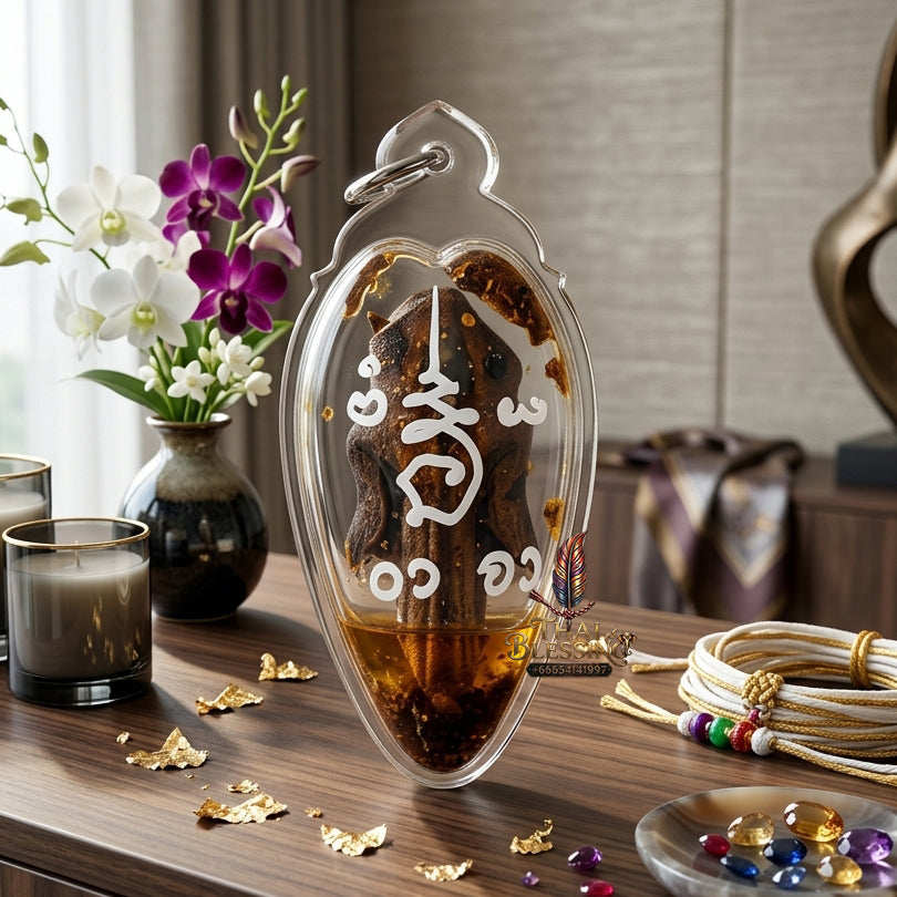 ✨ "Salika Khu" (Twin Golden-Tongued Salika Birds) - Sacred Wood Carved in Charm Oil Edition The Supreme Lanna Masterpiece of Persuasive Eloquence, Commercial Dominance, and Magnetic Charm!