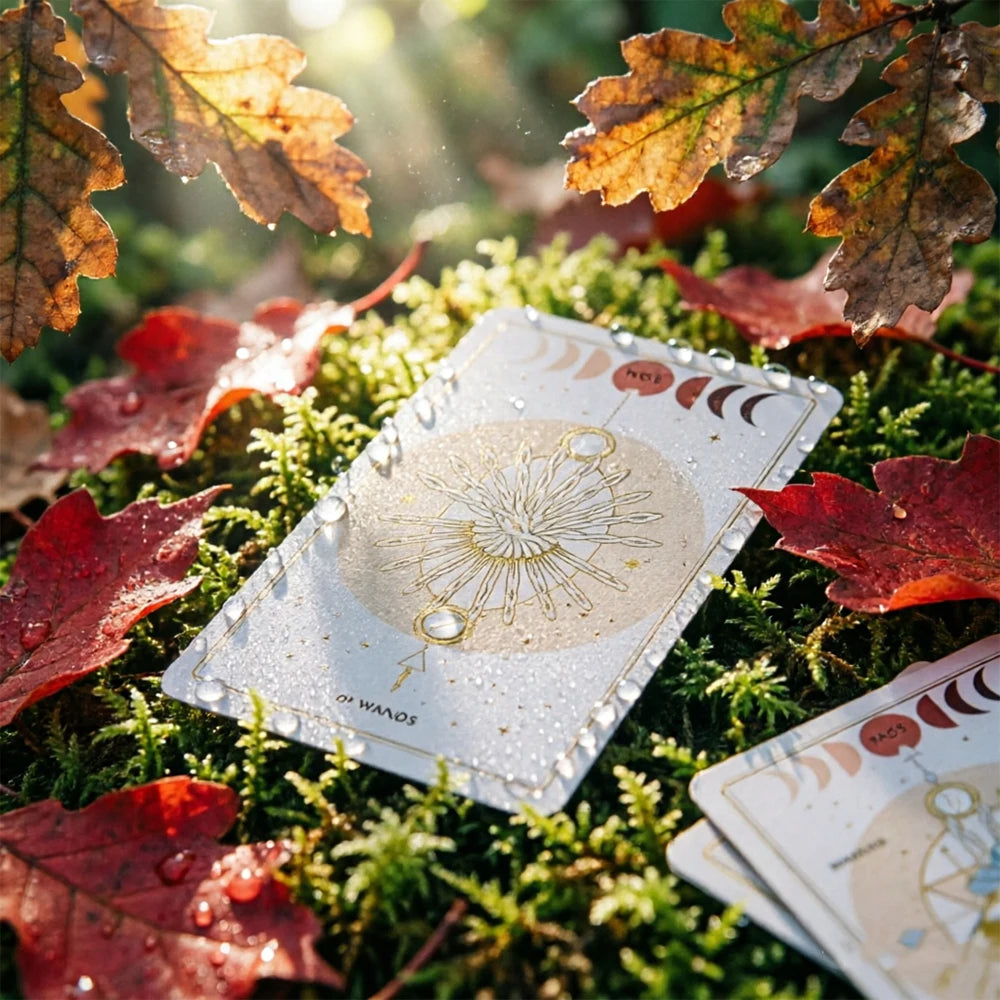 ✨ The Art of Tarot Deck with Paper Guidebook - 12x7cm English Version Divination Cards Game for Spiritual Guidance and Artistic Soul Exploration
