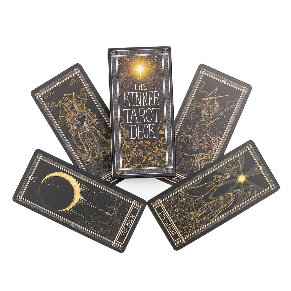 The Classic Tarot Deck - 78-Card Rider-Waite Foundation Set with Guidebook, Easy for Beginners & Collectors, Traditional Fortune Telling & Tabletop Divination Art Collectible