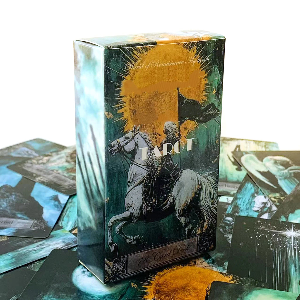 ✨ Mystical Art Tarot Cards 78-Piece Set - Professional Divination and Intuitive Reading Deck for Spiritual Guidance, Esoteric Practice, and Collectors