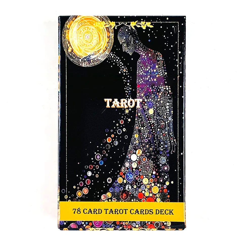 ✨ Predictive Divination Tarot Deck 78-Piece Oracle Cards Set - Board Game, Family Party Game, and Holiday Entertainment Essentials