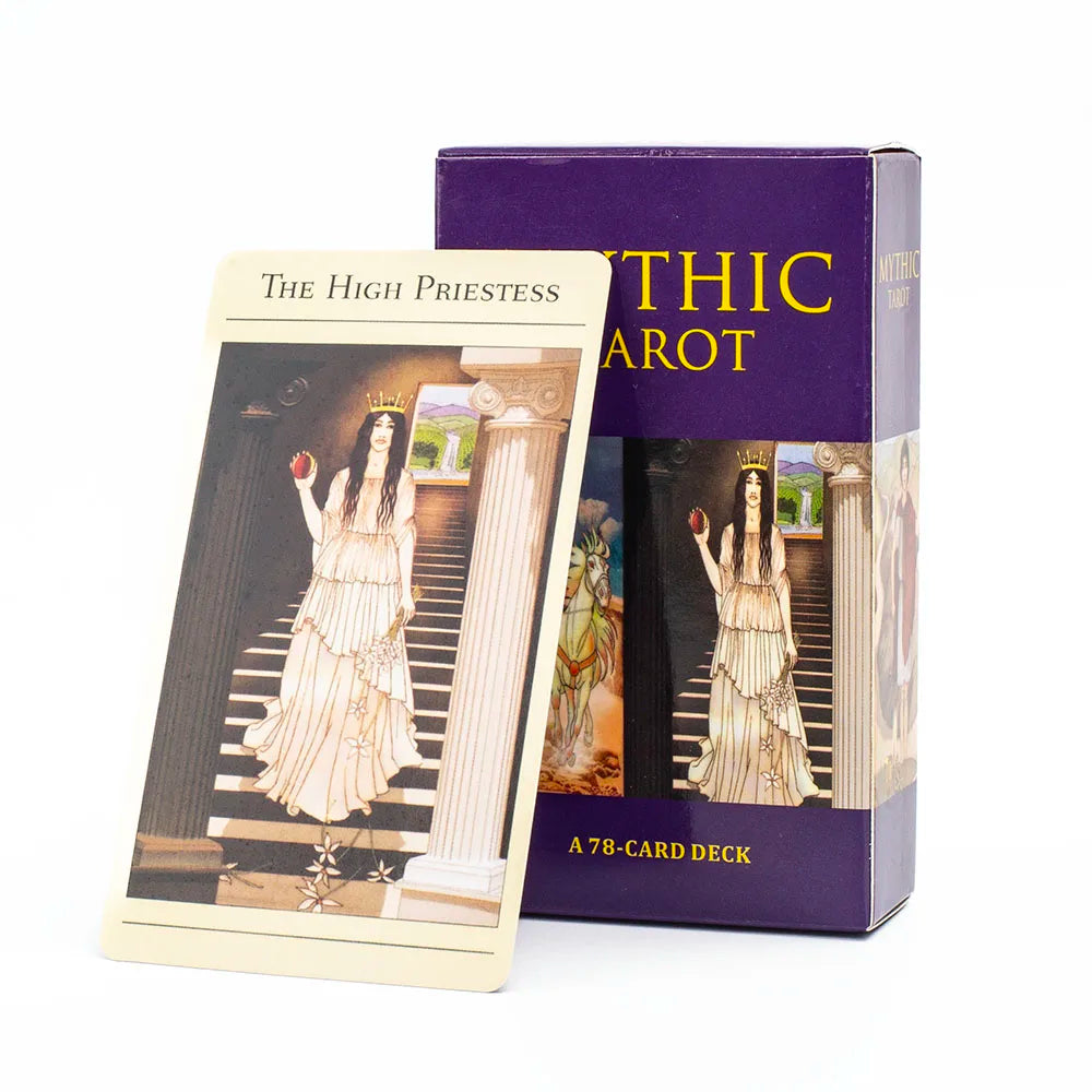 The Classic Tarot Deck - 78-Card Rider-Waite Foundation Set with Guidebook, Easy for Beginners & Collectors, Traditional Fortune Telling & Tabletop Divination Art Collectible