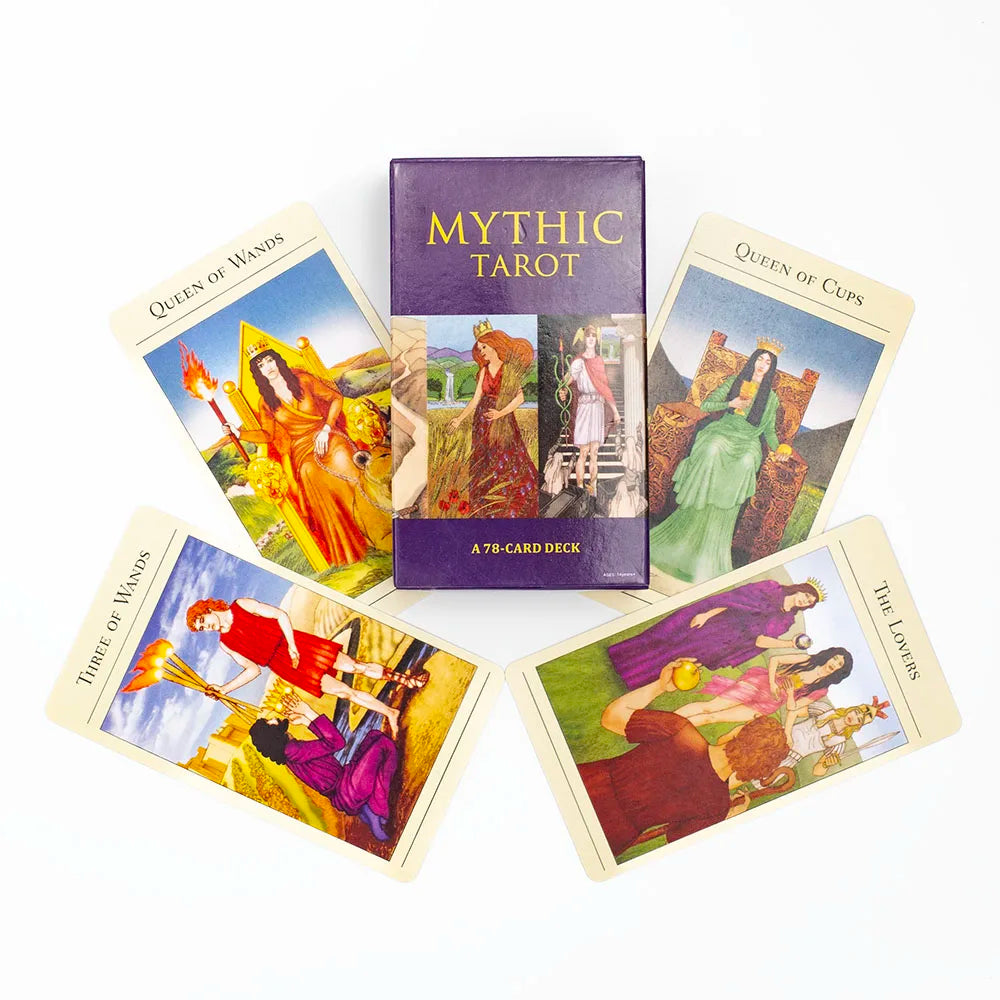 The Classic Tarot Deck - 78-Card Rider-Waite Foundation Set with Guidebook, Easy for Beginners & Collectors, Traditional Fortune Telling & Tabletop Divination Art Collectible