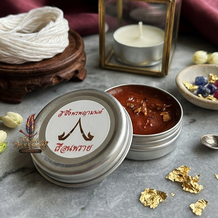 ✨ "Si Phueng Phon Phaya Mon" (Master Teacher Edition) - Ruen Phrai Occult Group: The Supreme Decennial Masterpiece of Pure Occult Wax, Legendary Lineage Formulas, and Hand-Inscribed Na Chai Aon Takrut!