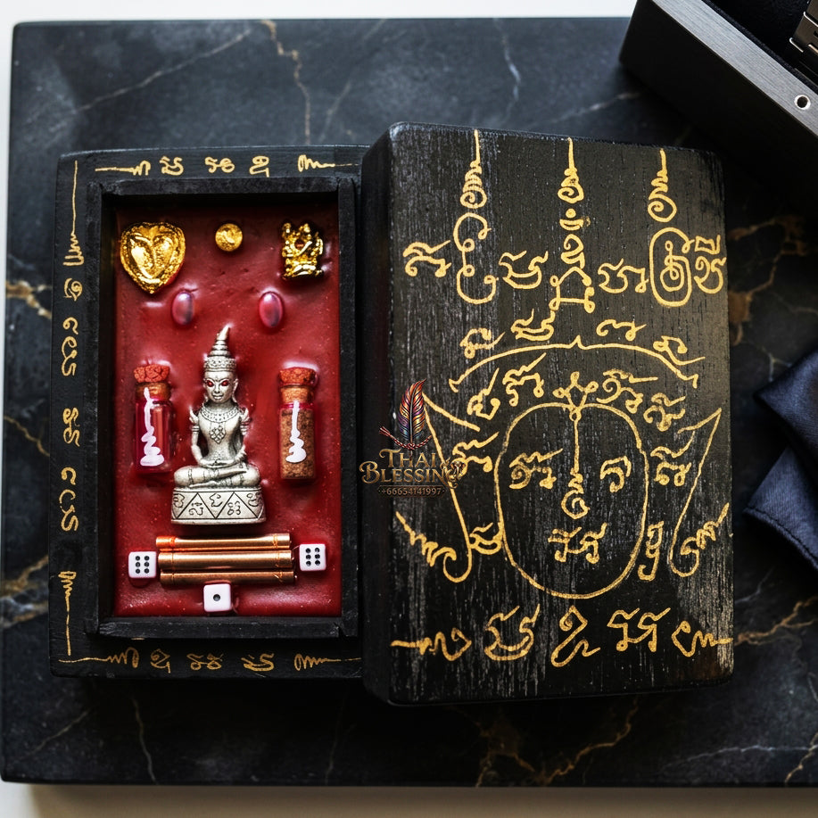 ✨ "Si Phueng Phra Ngang Thewa Mon" (Deva-Woven Ngang Charm Wax) - B.E. 2569 (2026) by Achan Nhan Khong (Kongsak) Mon Lanna: The Supreme Northern Masterpiece of Heavy-Duty Ngang Seduction, Raw Carnal Attraction, and Unstoppable Trade Prosperity!
