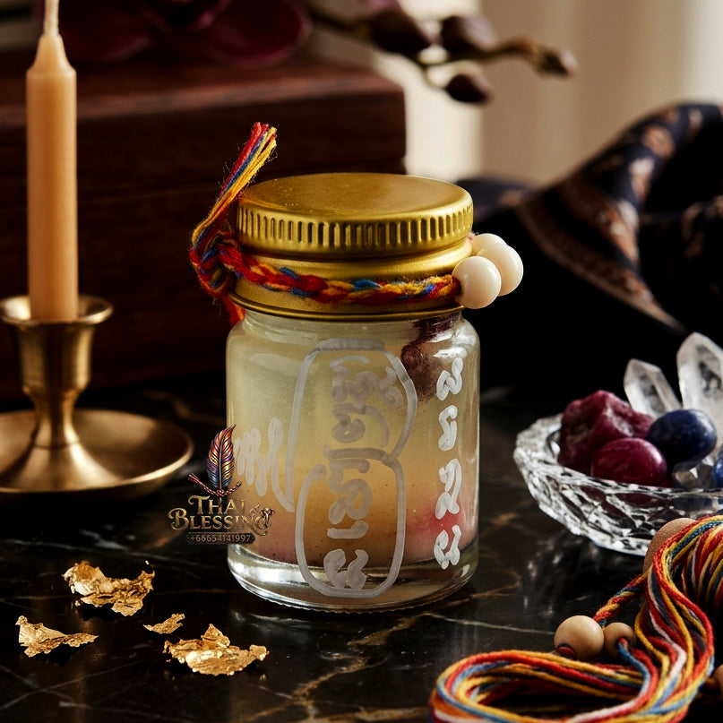 ✨ "Si Phueng Wan Phrong Maha Lap" (Great Fortune Hollow Herb Charm Wax) - B.E. 2569 (2026) by Kruba Baeng, Wat Ban Tanod: The Supreme Masterpiece of Rare Hollow Herb Sorcery, Unstoppable Commercial Trade, and Exquisite Maha Metta!