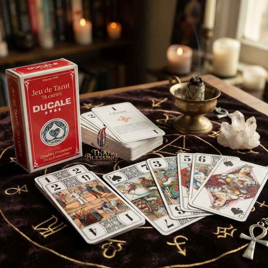 ✨ Classic Oracle des Ducale French Divination Deck - Traditional European Esoteric Fortune Telling & Spiritual Guidance Cards for Collectors and Seekers