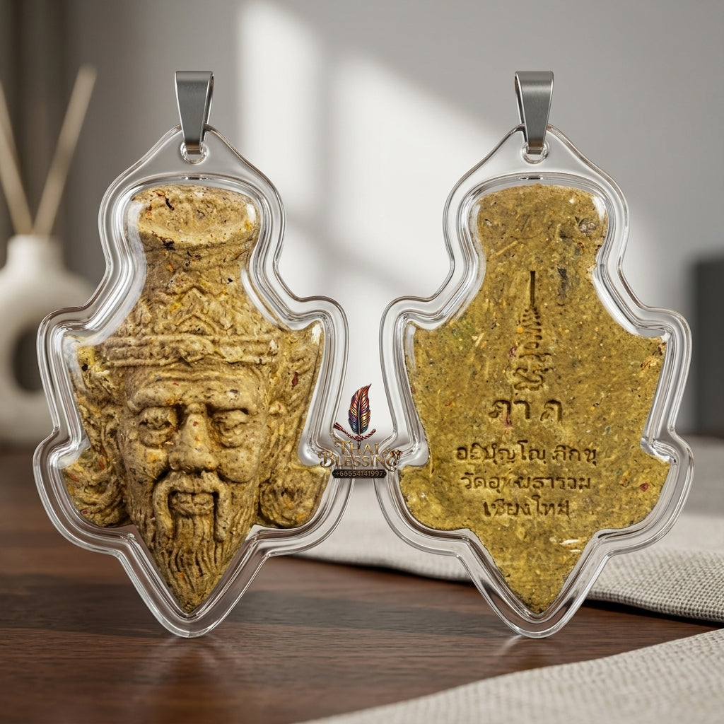 Sacred White Holy Herb "Sap Phaisarn" Supreme Wisdom, Extreme Wealth Magnetism, and Magnetic Charm