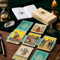 The Classic Tarot Deck - 78-Card Rider-Waite Foundation Set with Guidebook, Easy for Beginners & Collectors, Traditional Fortune Telling & Tabletop Divination Art Collectible