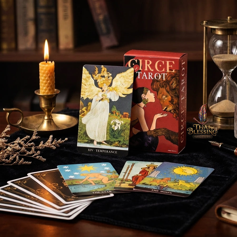 The Classic Tarot Deck - 78-Card Rider-Waite Foundation Set with Guidebook, Easy for Beginners & Collectors, Traditional Fortune Telling & Tabletop Divination Art Collectible