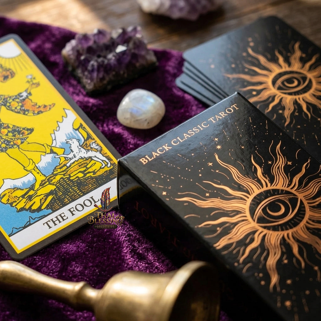 The Classic Tarot Deck - 78-Card Rider-Waite Foundation Set with Guidebook, Easy for Beginners & Collectors, Traditional Fortune Telling & Tabletop Divination Art Collectible