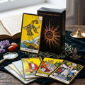 The Classic Tarot Deck - 78-Card Rider-Waite Foundation Set with Guidebook, Easy for Beginners & Collectors, Traditional Fortune Telling & Tabletop Divination Art Collectible