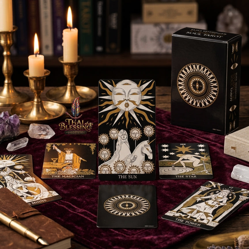The Classic Tarot Deck - 78-Card Rider-Waite Foundation Set with Guidebook, Easy for Beginners & Collectors, Traditional Fortune Telling & Tabletop Divination Art Collectible