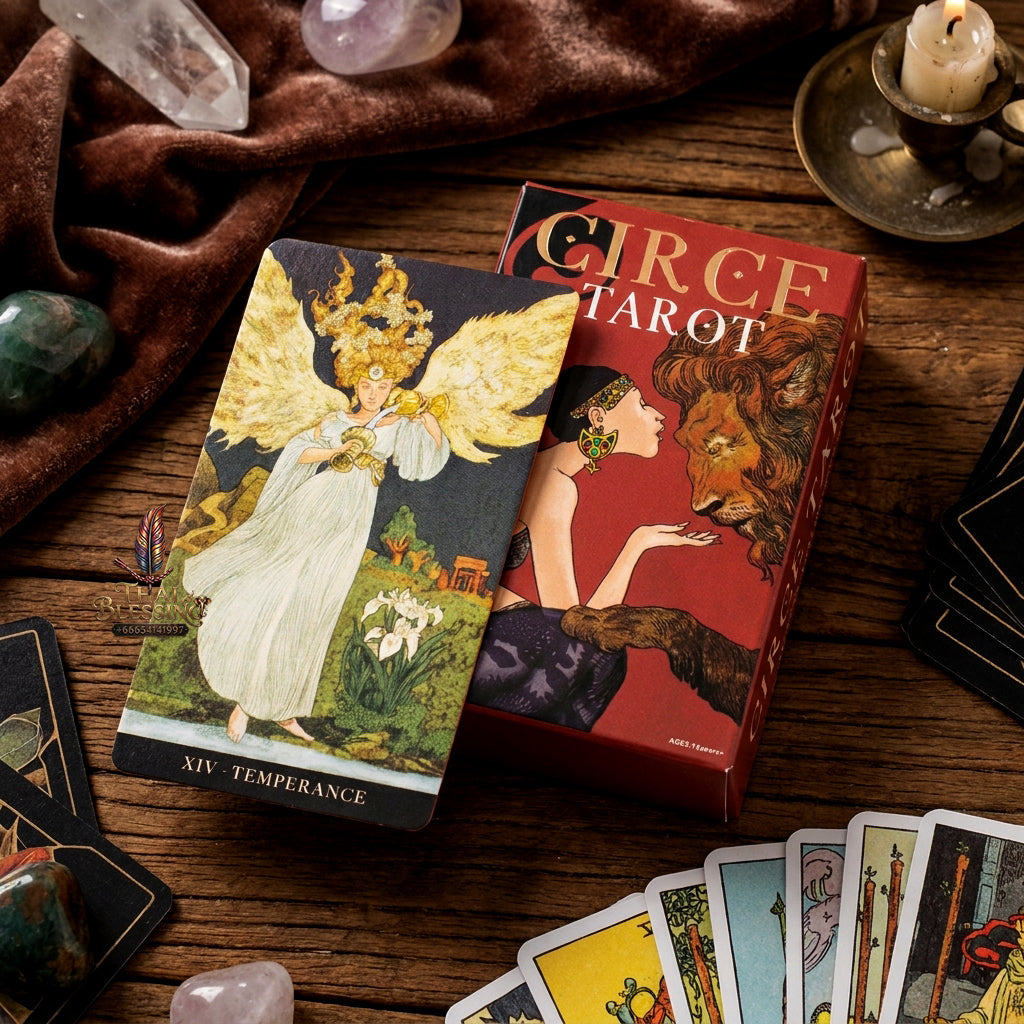 The Classic Tarot Deck - 78-Card Rider-Waite Foundation Set with Guidebook, Easy for Beginners & Collectors, Traditional Fortune Telling & Tabletop Divination Art Collectible