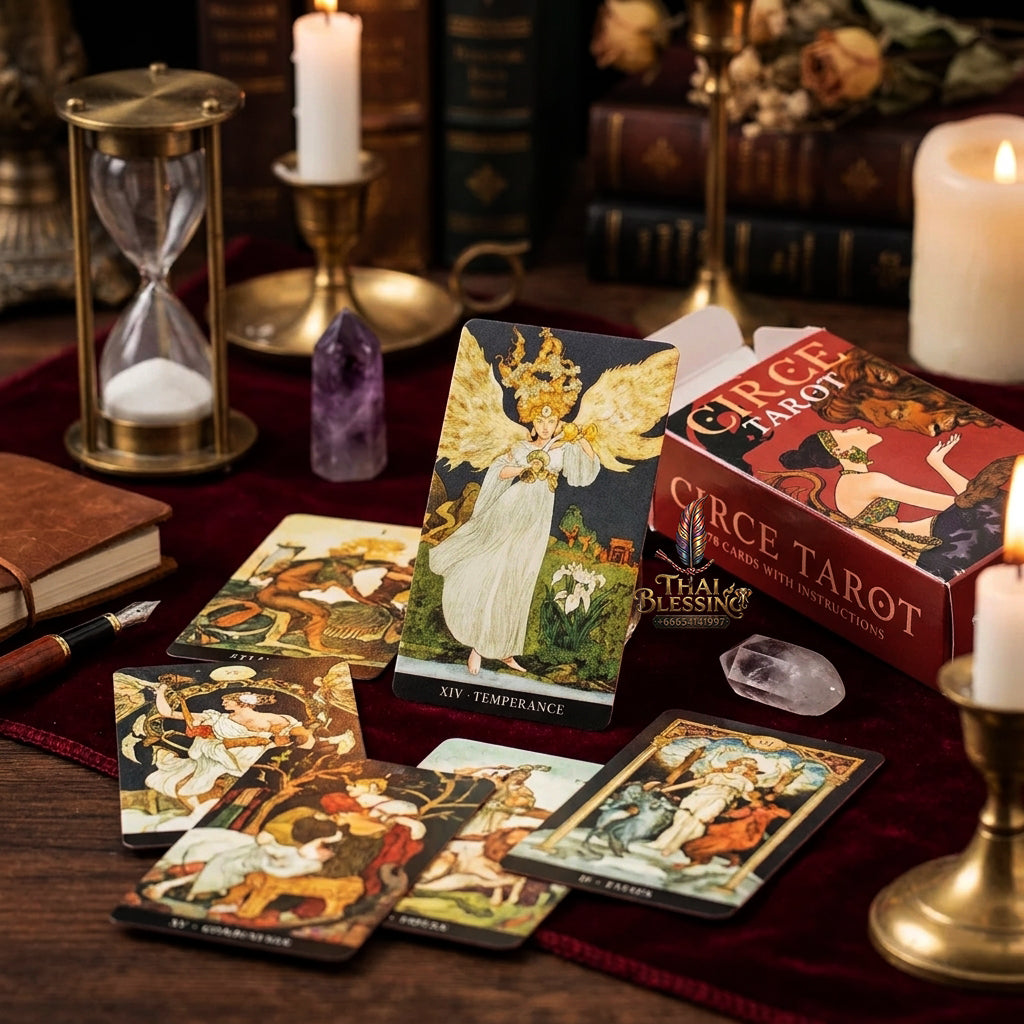 The Classic Tarot Deck - 78-Card Rider-Waite Foundation Set with Guidebook, Easy for Beginners & Collectors, Traditional Fortune Telling & Tabletop Divination Art Collectible