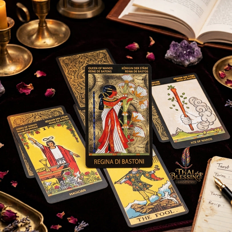 The Heritage Rider-Waite Tarot Deck - 78-Card Classic Divination & Fortune Telling Set, Premium Beginner Tarot Cards for Tabletop Board Games & Esoteric Art Collections