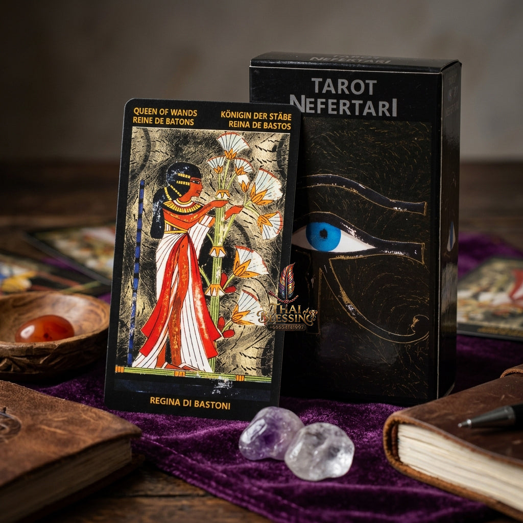 The Heritage Rider-Waite Tarot Deck - 78-Card Classic Divination & Fortune Telling Set, Premium Beginner Tarot Cards for Tabletop Board Games & Esoteric Art Collections