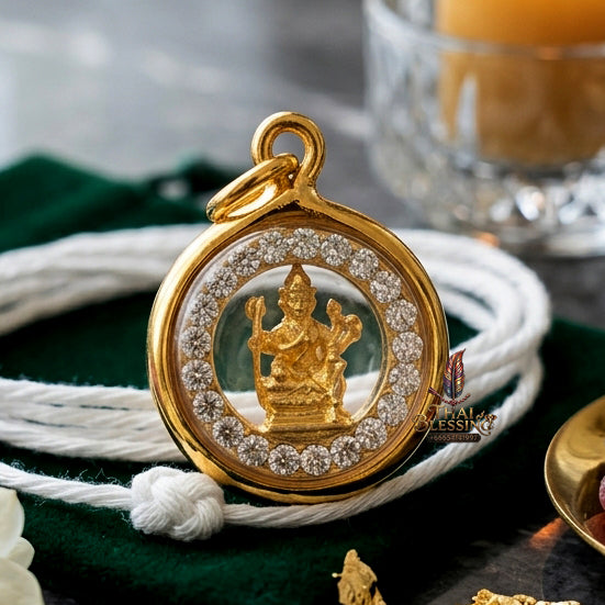 ✨ "Phra Phrom Pendant" (Brahma Pendant) - Genuine Micron Gold-Plated Casing by Chang Thong Jewelry: The Supreme Auspicious Talisman for Career Success, Universal Adoration, and Divine Blessings!