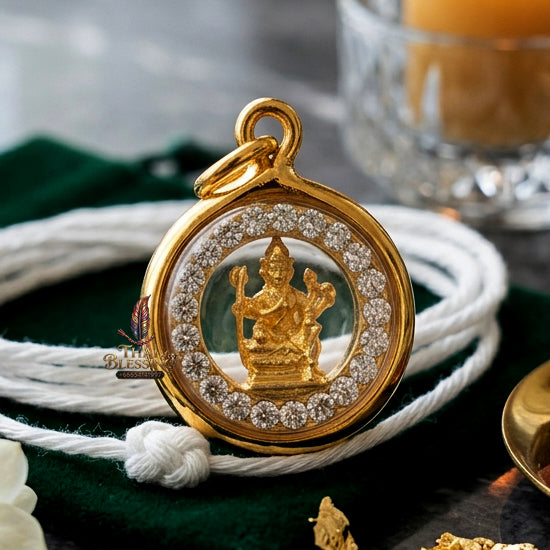 ✨ "Phra Phrom Pendant" (Brahma Pendant) - Genuine Micron Gold-Plated Casing by Chang Thong Jewelry: The Supreme Auspicious Talisman for Career Success, Universal Adoration, and Divine Blessings!