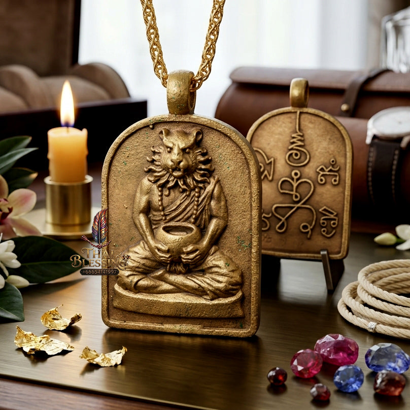 ✨ "Hrian Lo Pu Chao Saming Phrai - Maha Chanuan Edition" (Back: Endless Abundance Yant)