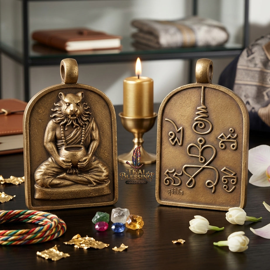 ✨ "Hrian Lo Pu Chao Saming Phrai - Maha Chanuan Edition" (Back: Endless Abundance Yant)