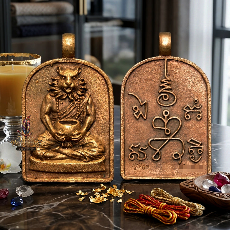 ✨ "Hrian Lo Pu Chao Saming Phrai - Maha Chanuan Edition" (Back: Endless Abundance Yant)