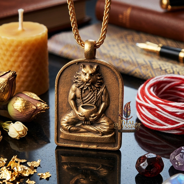 ✨ "Hrian Lo Pu Chao Saming Phrai - Maha Chanuan Edition" (Back: Endless Abundance Yant)