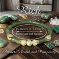 ✨ The "Rich Vibes" Prosperity Bracelet: The Ultimate Wealth Magnet for Daily Abundance  Attract Wealth. Wear Success. The #1 Gift for a Prosperous Future.