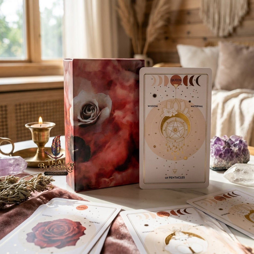 ✨ The Art of Tarot Deck with Paper Guidebook - 12x7cm English Version Divination Cards Game for Spiritual Guidance and Artistic Soul Exploration