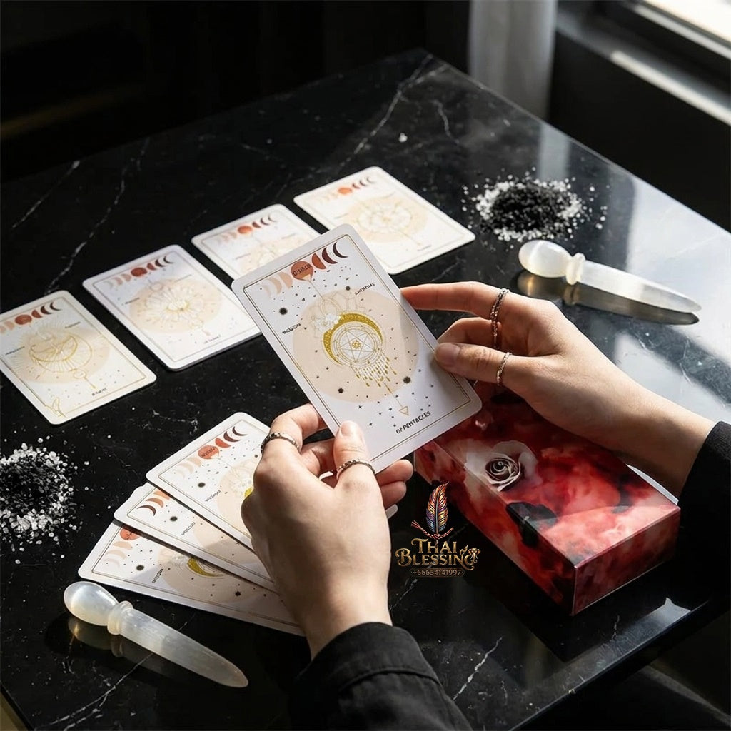 ✨ The Art of Tarot Deck with Paper Guidebook - 12x7cm English Version Divination Cards Game for Spiritual Guidance and Artistic Soul Exploration