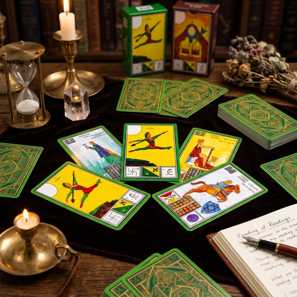 ✨ Vintage Rider-Waite 78-Card Classic Tarot Deck & Guidebook Set - Traditional Fortune Telling, Beginner-Friendly Divination Art Collectible for Global Spiritual Seekers