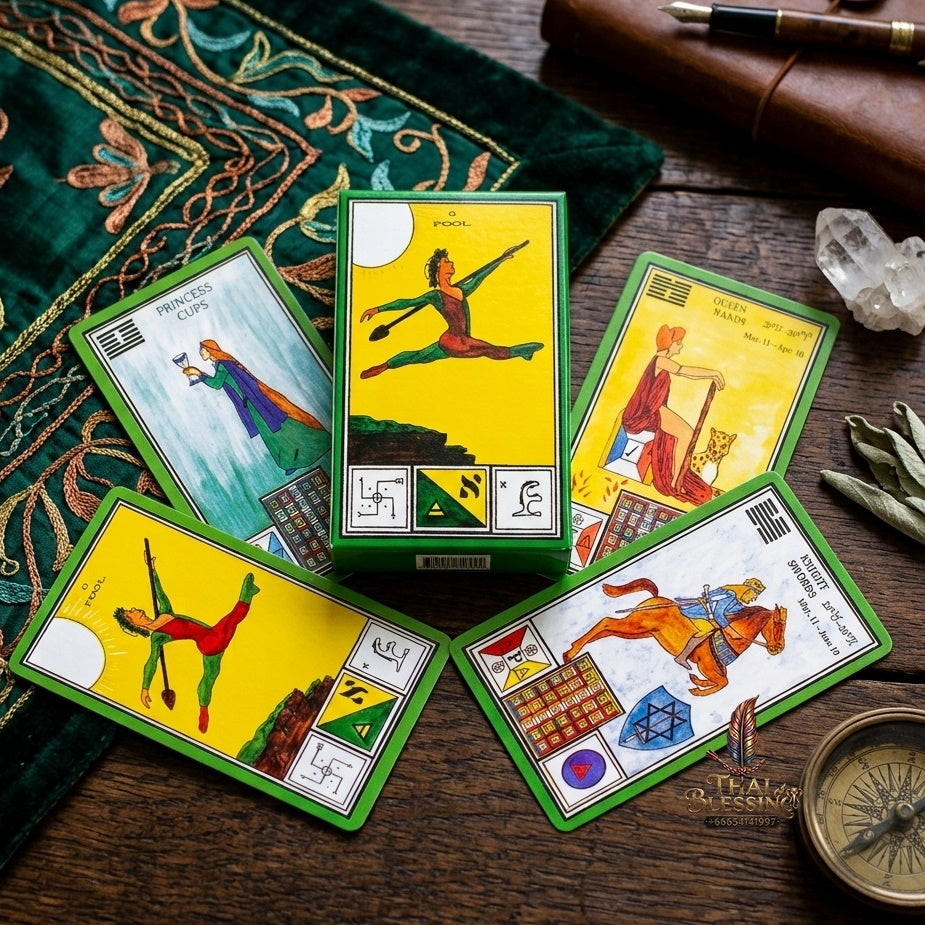 ✨ Vintage Rider-Waite 78-Card Classic Tarot Deck & Guidebook Set - Traditional Fortune Telling, Beginner-Friendly Divination Art Collectible for Global Spiritual Seekers