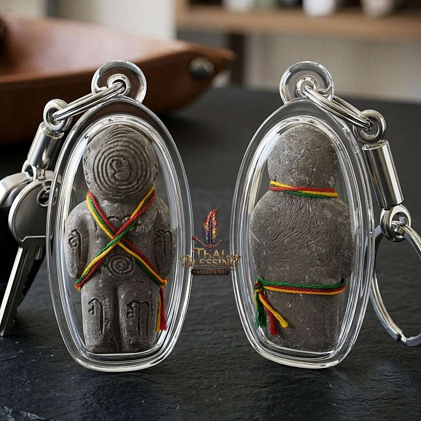 💥 IMPENETRABLE GUARDIAN MAGNET! Hun Payont Maha Phut Powder Guardian Effigy for Ultimate Protection, Abundant Wealth, and Curio Collectible Heritage