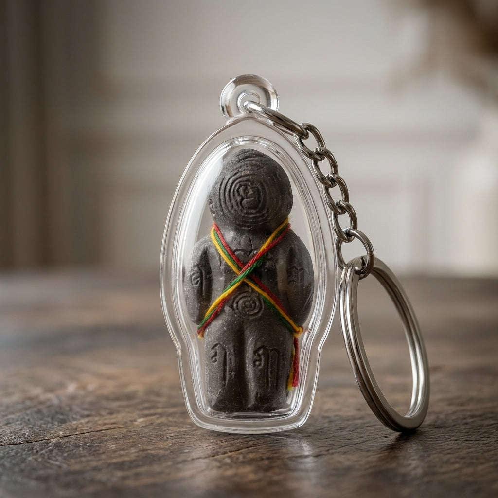 💥 IMPENETRABLE GUARDIAN MAGNET! Hun Payont Maha Phut Powder Guardian Effigy for Ultimate Protection, Abundant Wealth, and Curio Collectible Heritage