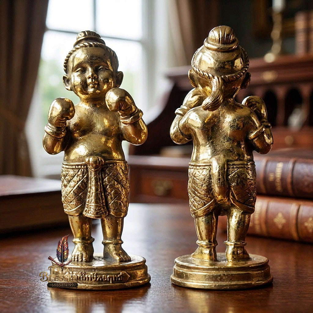 💥 DOUBLED WEALTH MAGNET! Kuman Setthi Faet Siam Siamese Twin Doll Kuman Thong Wealth Effigy for Abundant Wealth, Business Success, and Curio Collectible Heritage