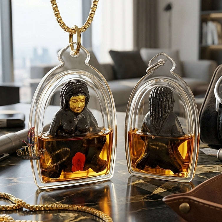 💥 TAIKIAN WOOD WEALTH MAGNET! Mae Haek Rap Sap Takian Wood Spirit Talisman for Sudden Financial Windfalls, Relentless Commercial Success, and Curio Collectible Heritage