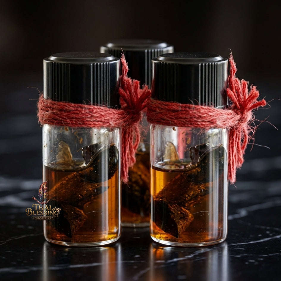 💥 GIANT WILD HONEYBEE WEALTH MAGNET! Nam Man Phueng Luang Sacred Oil for Absolute Wealth Preservation, Family Harmony, and Curio Collectible Heritage