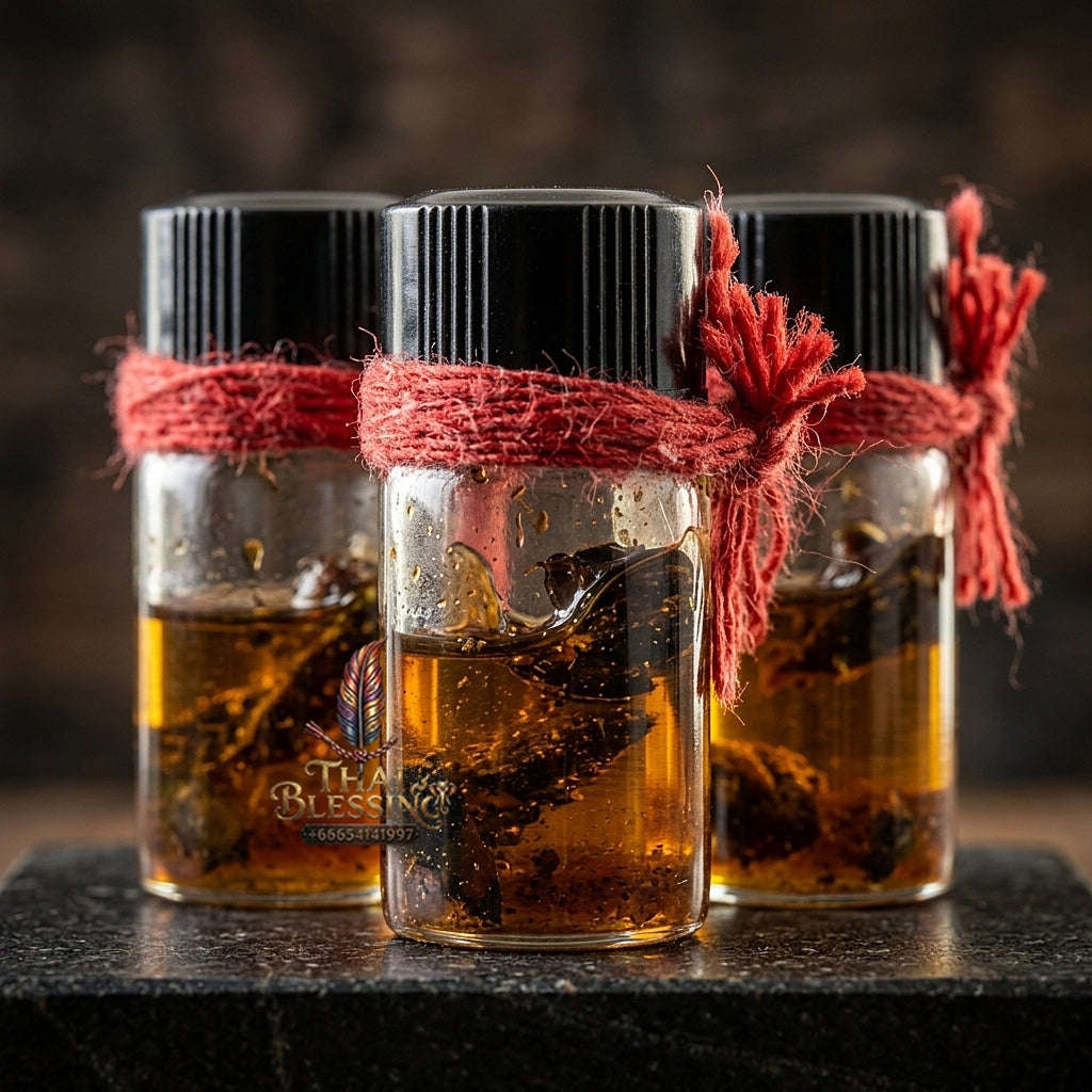 💥 GIANT WILD HONEYBEE WEALTH MAGNET! Nam Man Phueng Luang Sacred Oil for Absolute Wealth Preservation, Family Harmony, and Curio Collectible Heritage