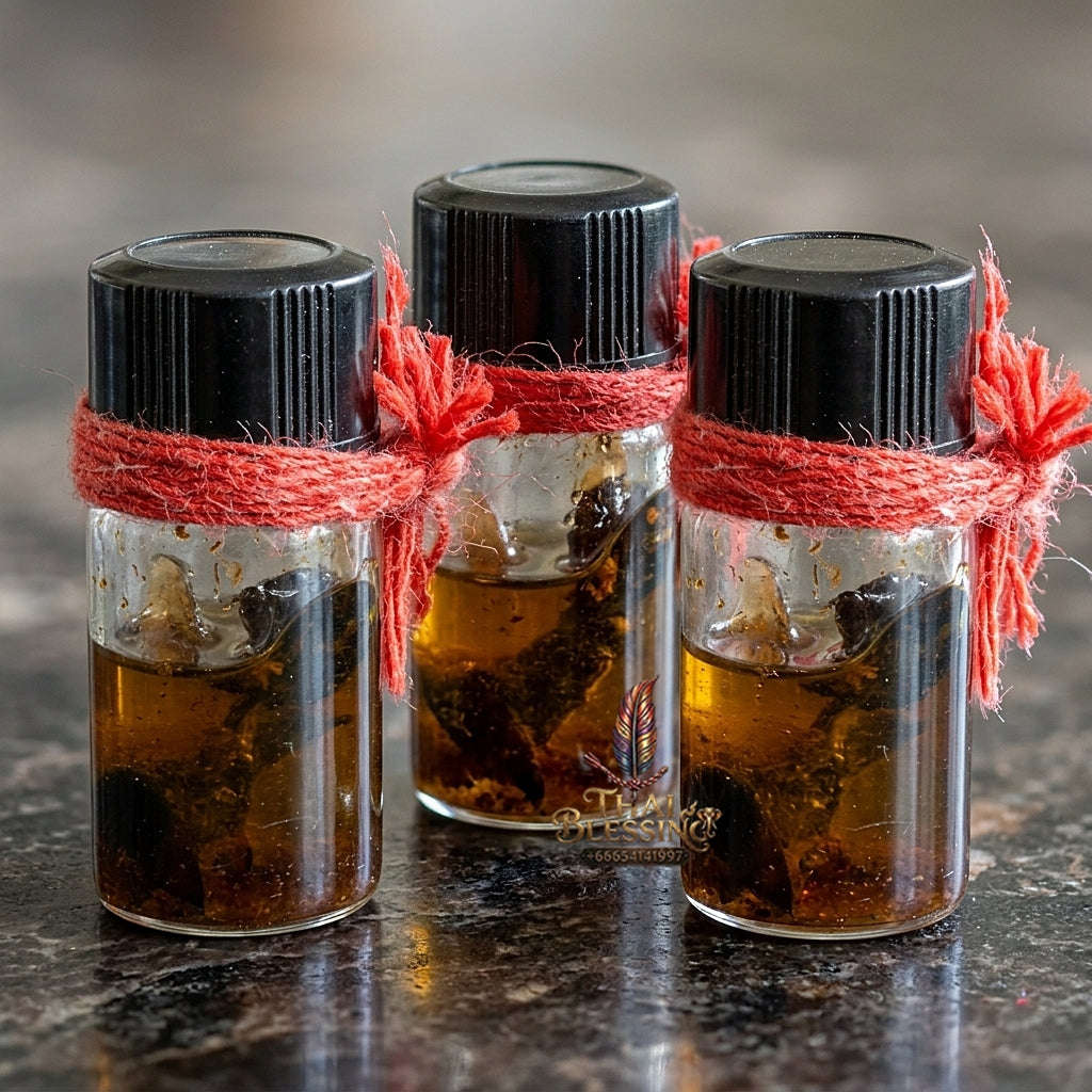 💥 GIANT WILD HONEYBEE WEALTH MAGNET! Nam Man Phueng Luang Sacred Oil for Absolute Wealth Preservation, Family Harmony, and Curio Collectible Heritage