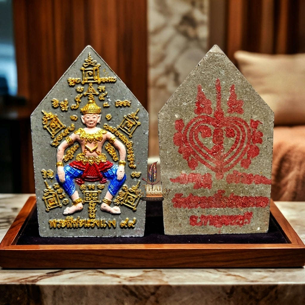 ✨ Phra Sila Laeng Aeng by Luang Pu Yam of Wat Sam Ngam, - Maha Saneh, Metta Mahaniyom & Playboy Charm Edition