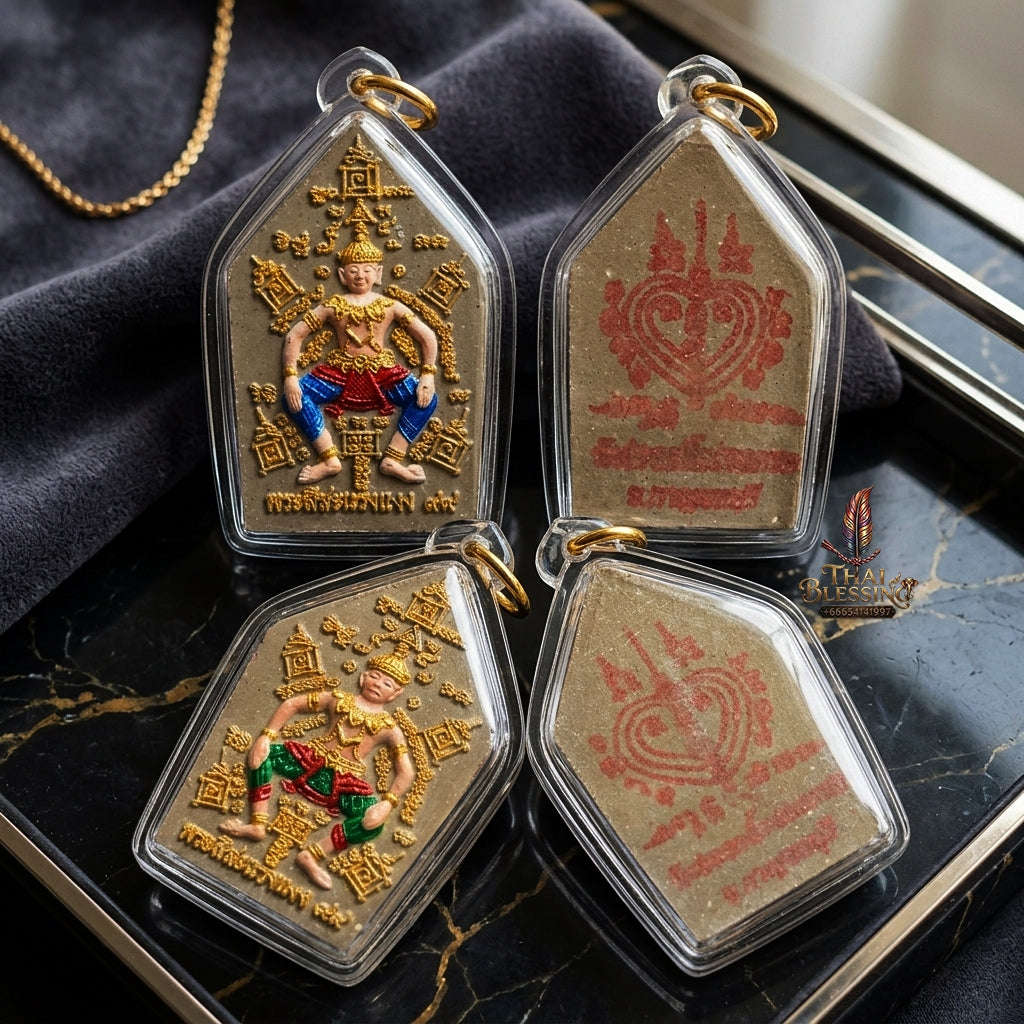 ✨ Phra Sila Laeng Aeng by Luang Pu Yam of Wat Sam Ngam, - Maha Saneh, Metta Mahaniyom & Playboy Charm Edition