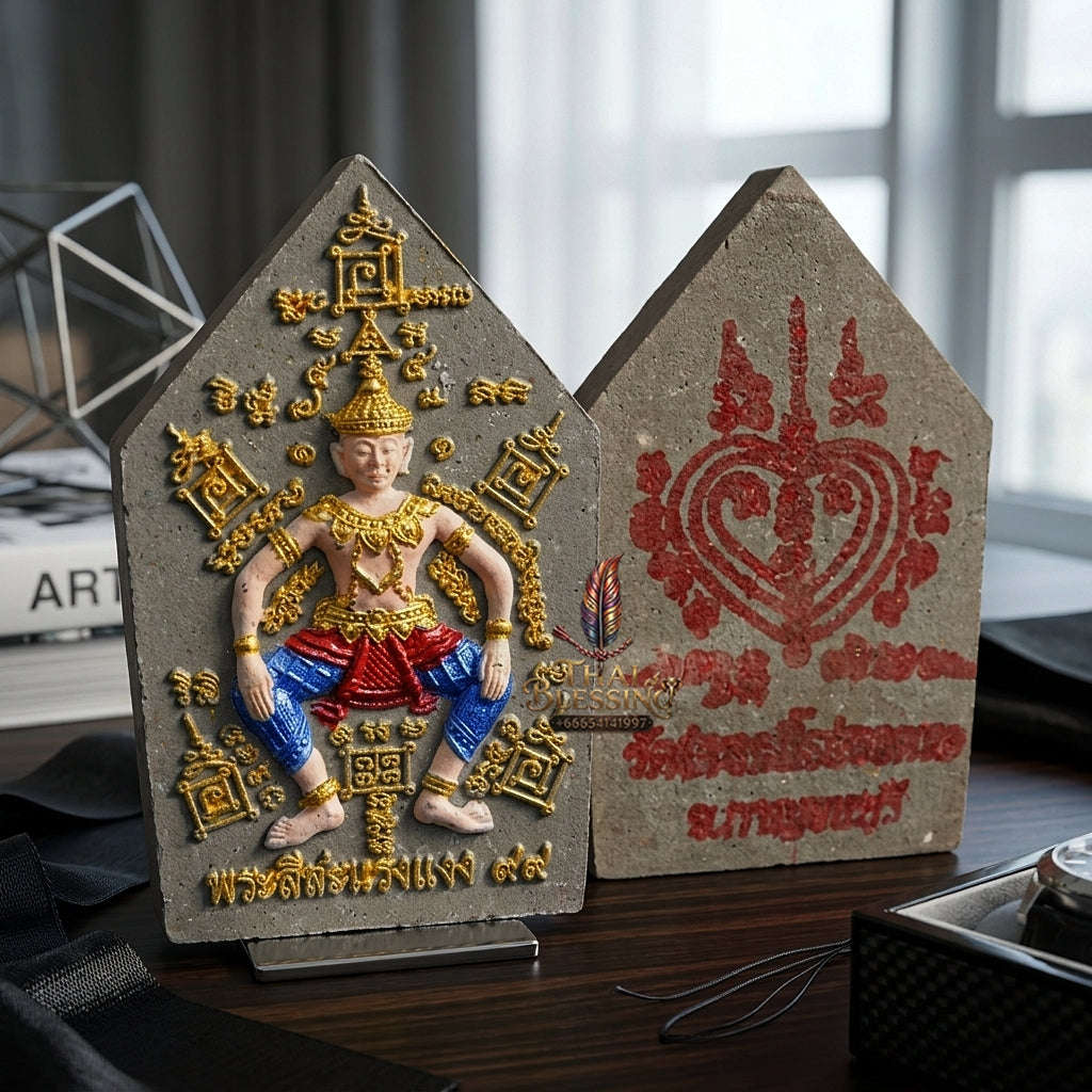 ✨ Phra Sila Laeng Aeng by Luang Pu Yam of Wat Sam Ngam, - Maha Saneh, Metta Mahaniyom & Playboy Charm Edition