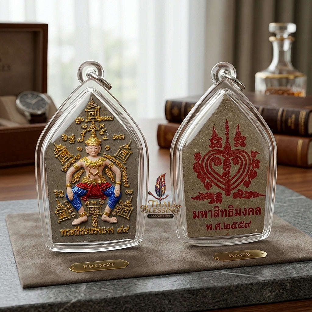 ✨ Phra Sila Laeng Aeng by Luang Pu Yam of Wat Sam Ngam, - Maha Saneh, Metta Mahaniyom & Playboy Charm Edition